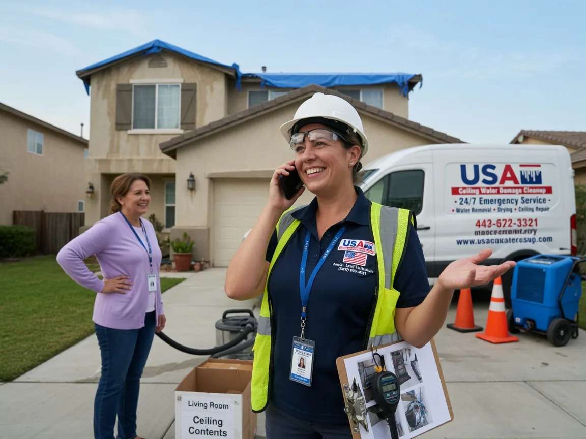 Ceiling Water Damage Restoration Brisbane, CA FAQs
