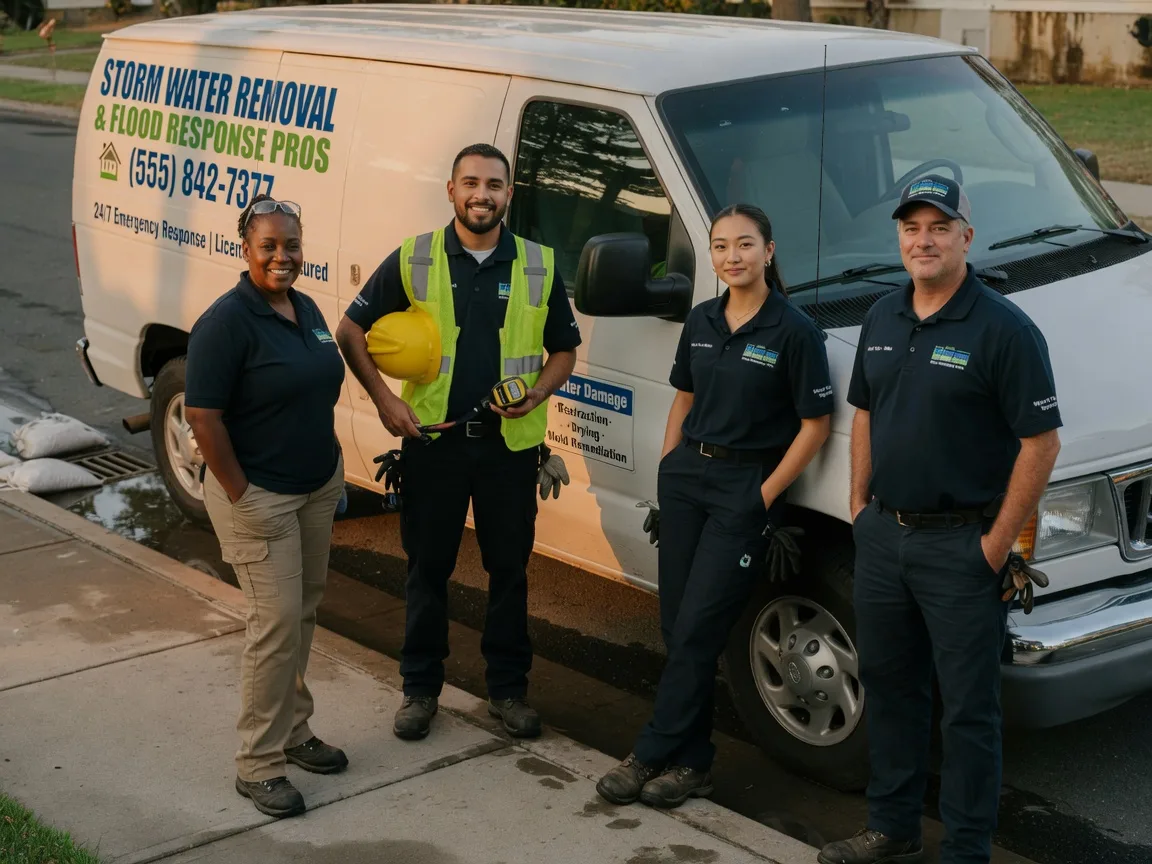 Storm Damage Water Removal company in Brisbane, CA